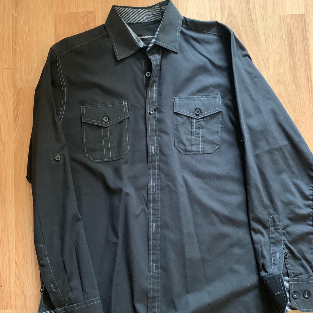 Michael Brandon button up shirt